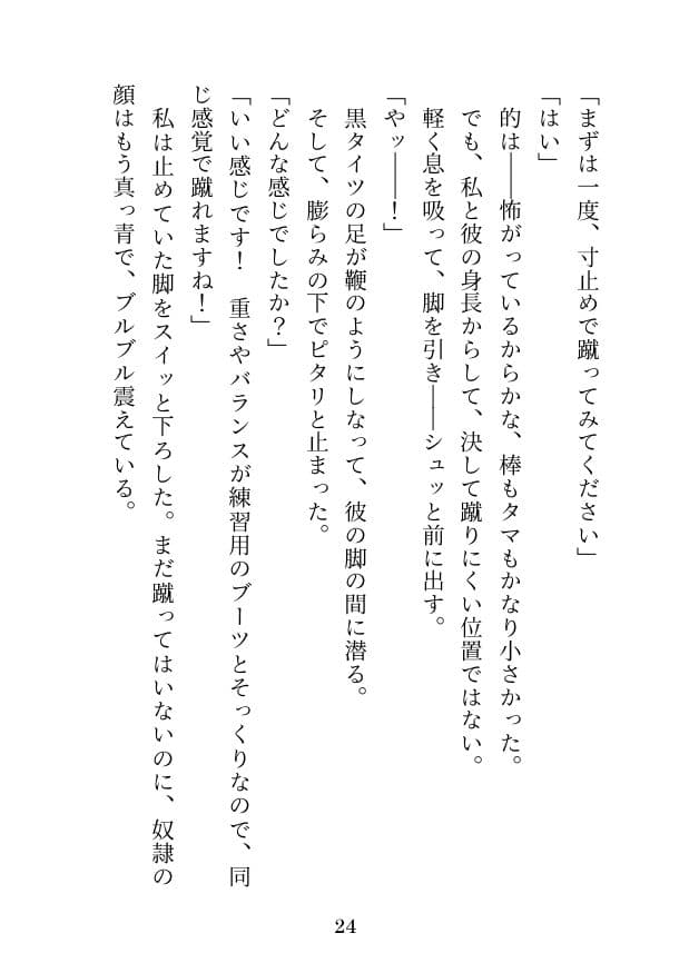 私は金蹴り去勢屋さん（鉄火編＆捲土編） サンプル 6