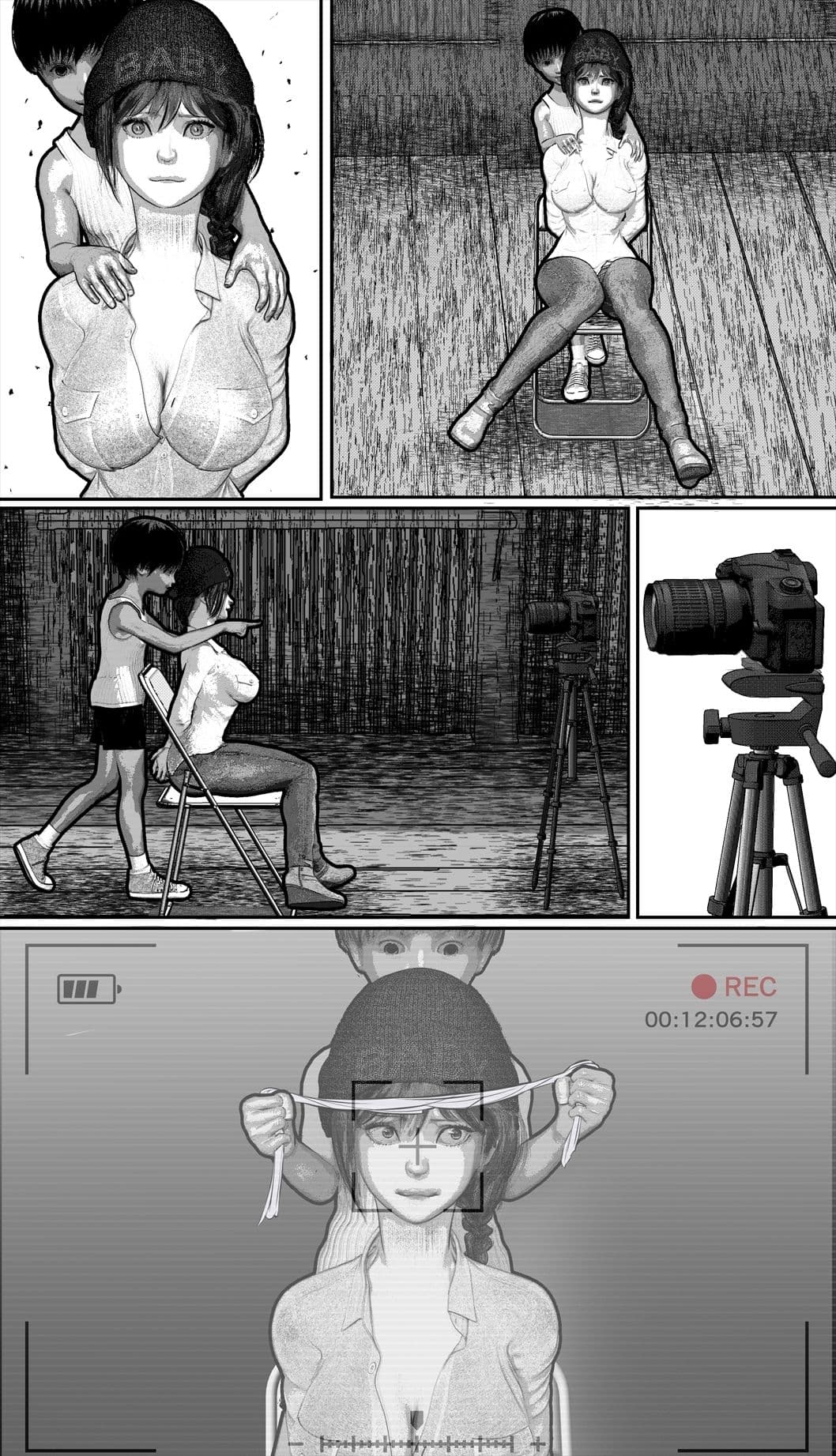 首絞め！！！スナッフ・オナニー・comic サンプル 10