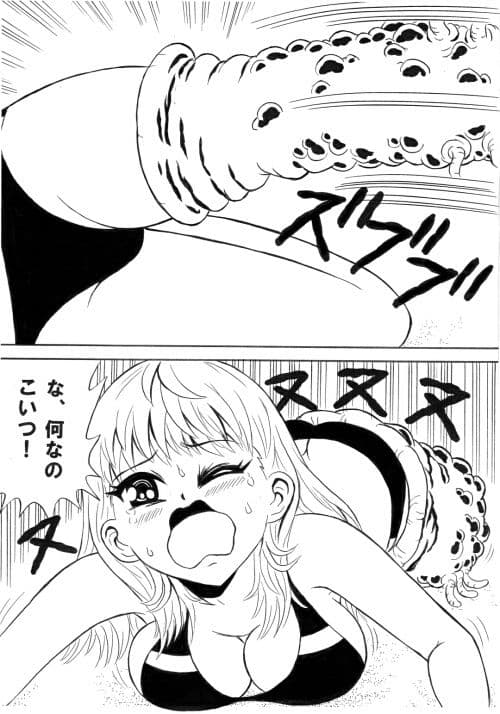 少女たちとキモい蟲 サンプル 4