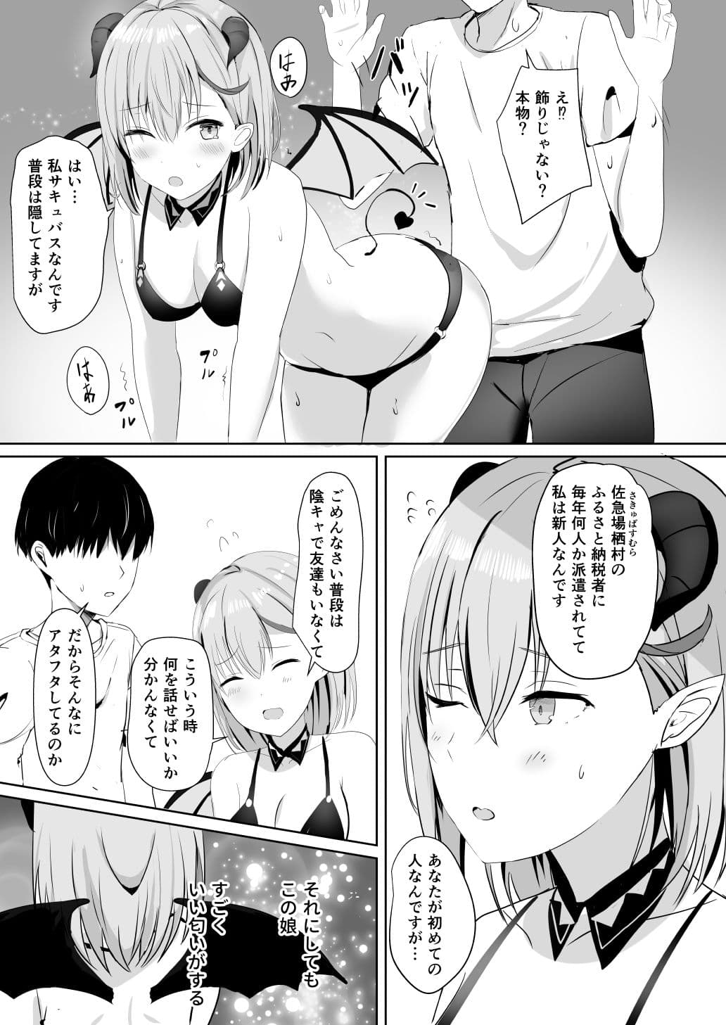 ふるさと納税したら陰キャなサキュバスが返礼されました サンプル 6