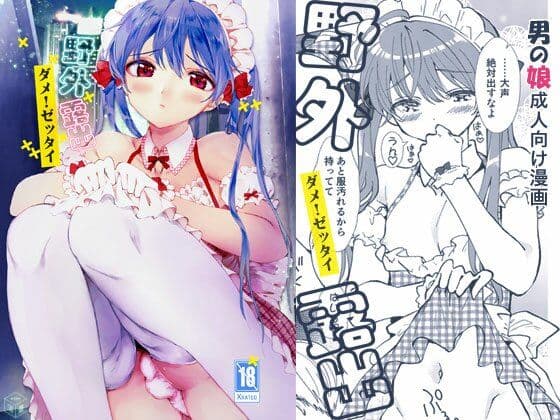 野外露出、ダメ！ゼッタイ