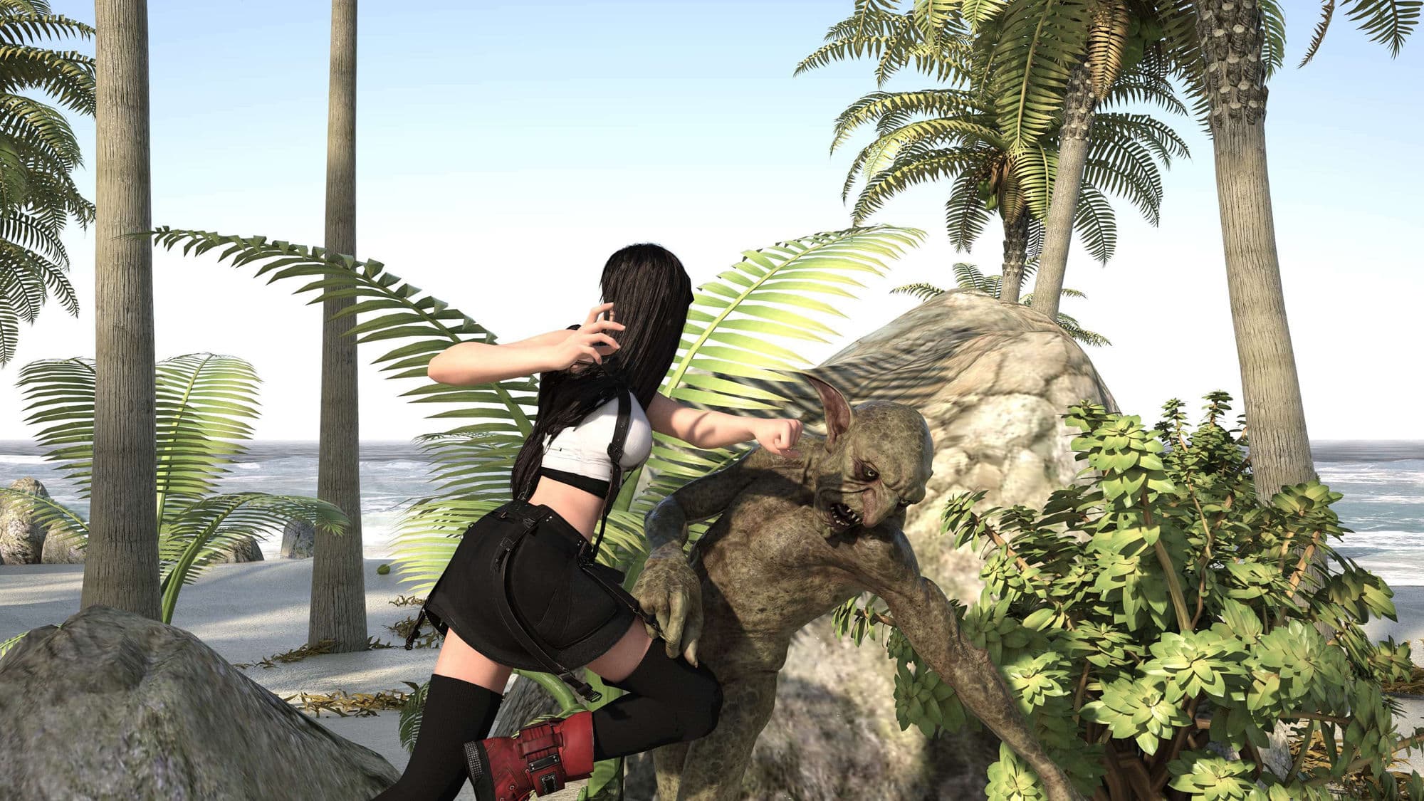 Tifack3 騙されたティファ サンプル 10