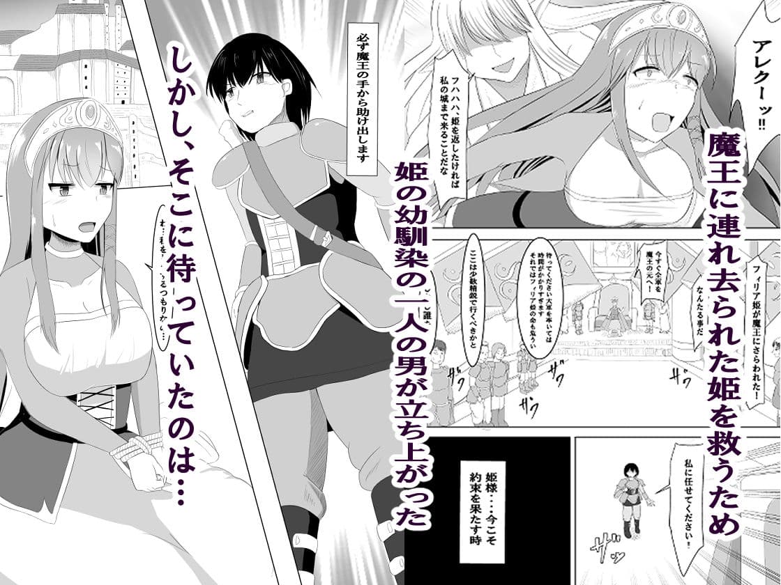 魔王に堕とされる姫 サンプル 1