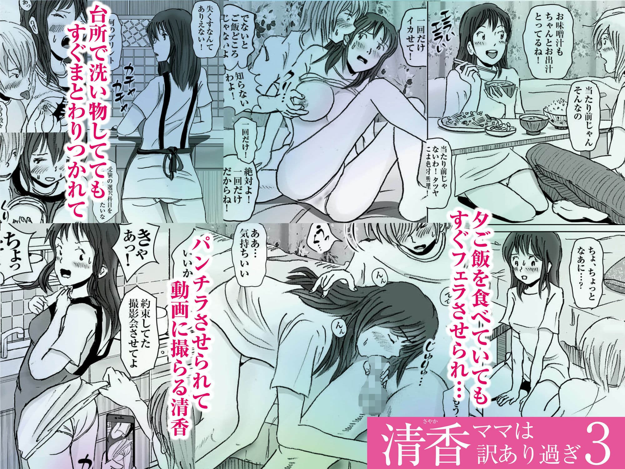 清香ママは訳あり過ぎ 3 サンプル 4