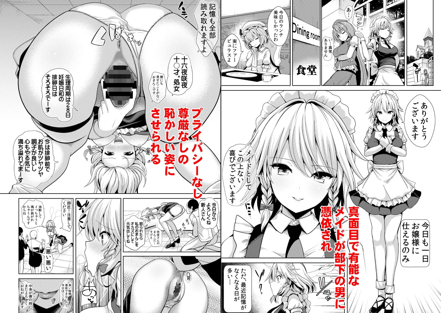 東方TSF3 咲夜に憑依 サンプル 1