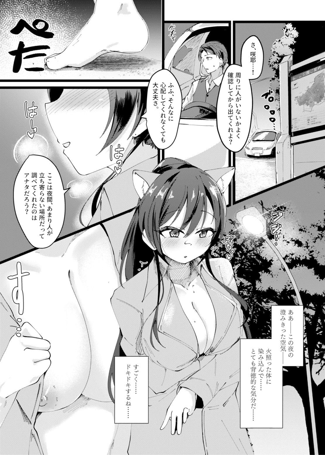 咲耶と夜のお散歩する本 サンプル 1