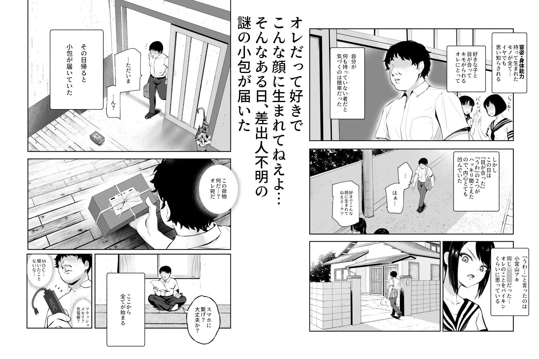 もしもデリヘルEX オレをバイキン扱いした女とずっと好きだった女を肉便器デリヘル サンプル 2