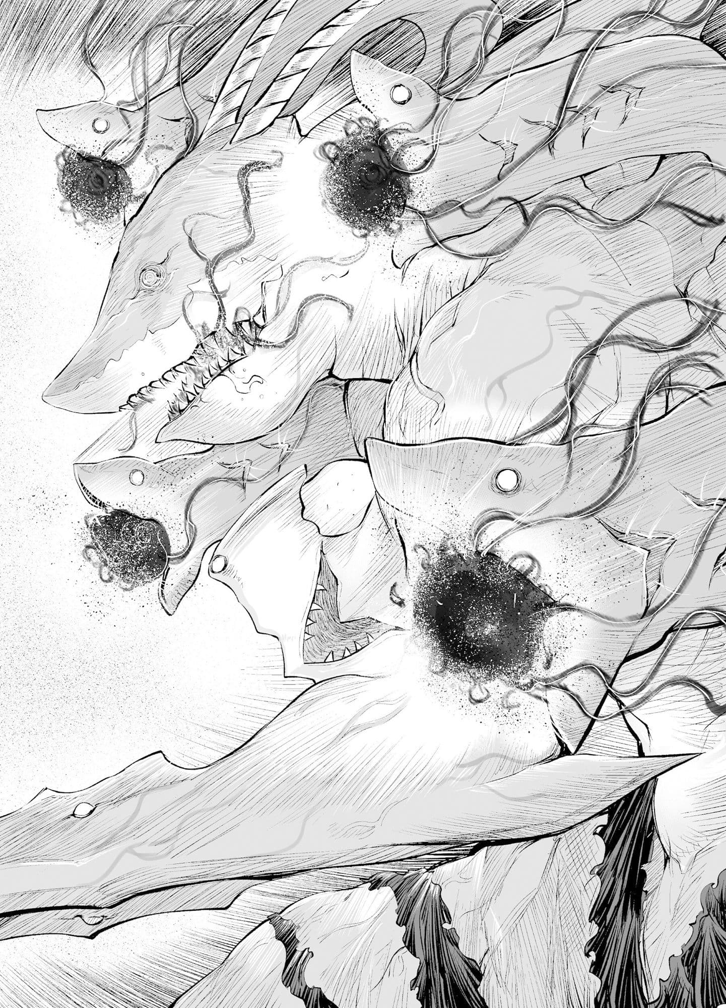 令和サメ人間シリーズ 黒いキーボルカ＆ソフィア対超ソフィア ダブルパック サンプル 3