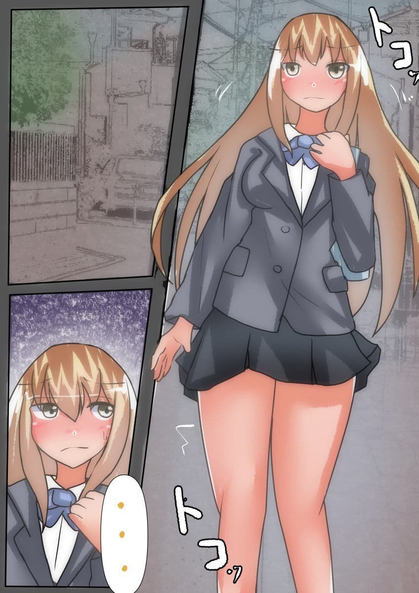 【皮モノ×憑依】帰り道に女の子を皮化して学校へ登校する サンプル 2