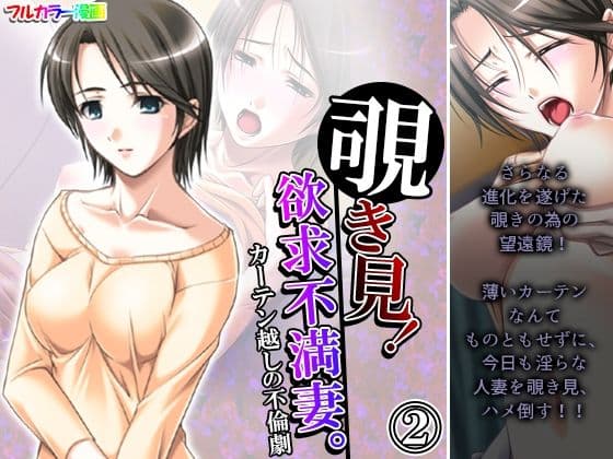 覗き見！欲求不満妻。カーテン越しの不倫劇 2巻