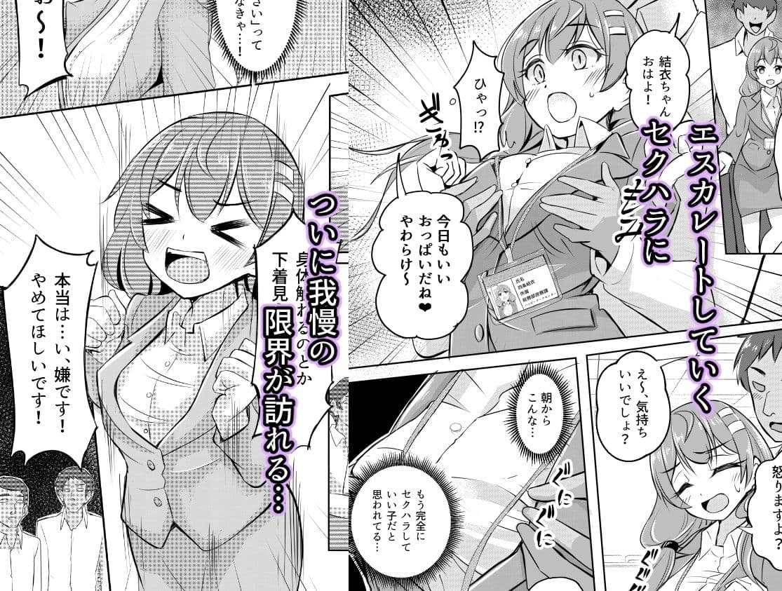 散らされた桜 〜セクハラを拒絶できなかった新入社員 結衣の場合〜 サンプル 3