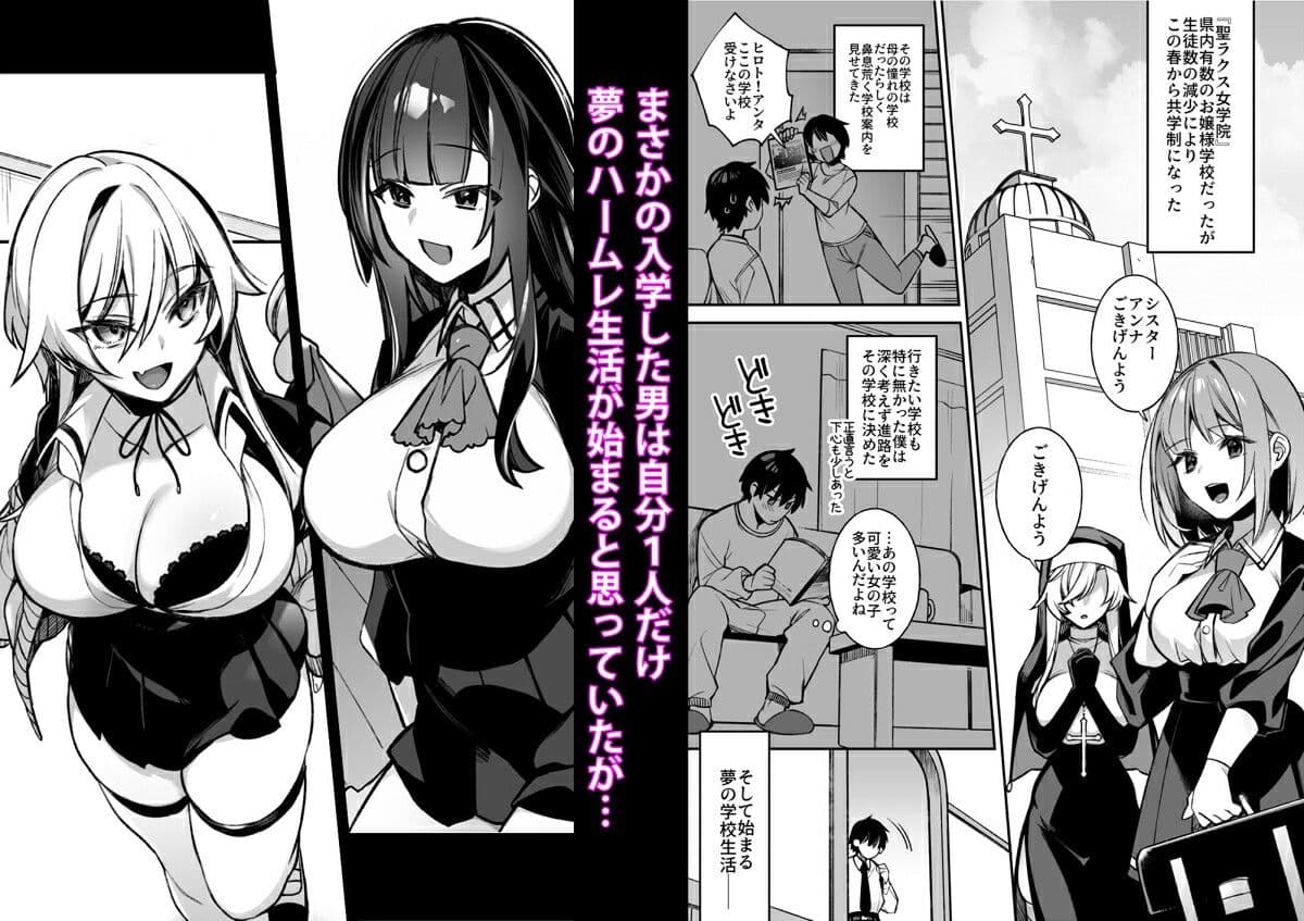 犯●れ催● 男子1人しかいない学園で性格最悪のイジメっこに犯●れまくる サンプル 1