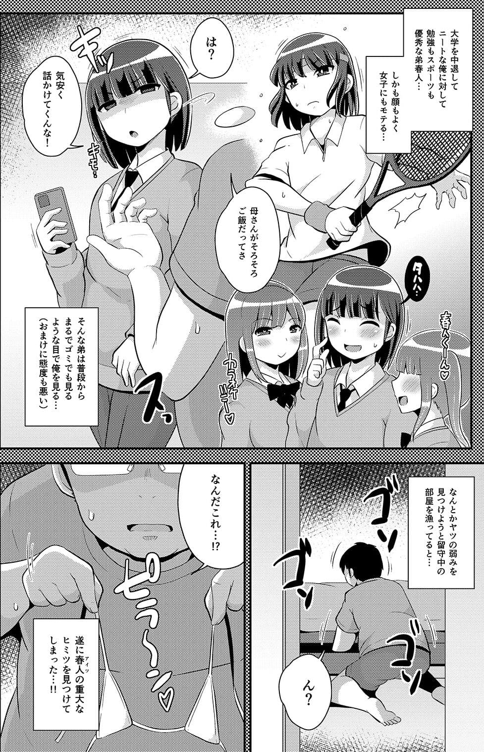 ナマイキ弟の精嚢をこねくり回してメス♂にする本 サンプル 7