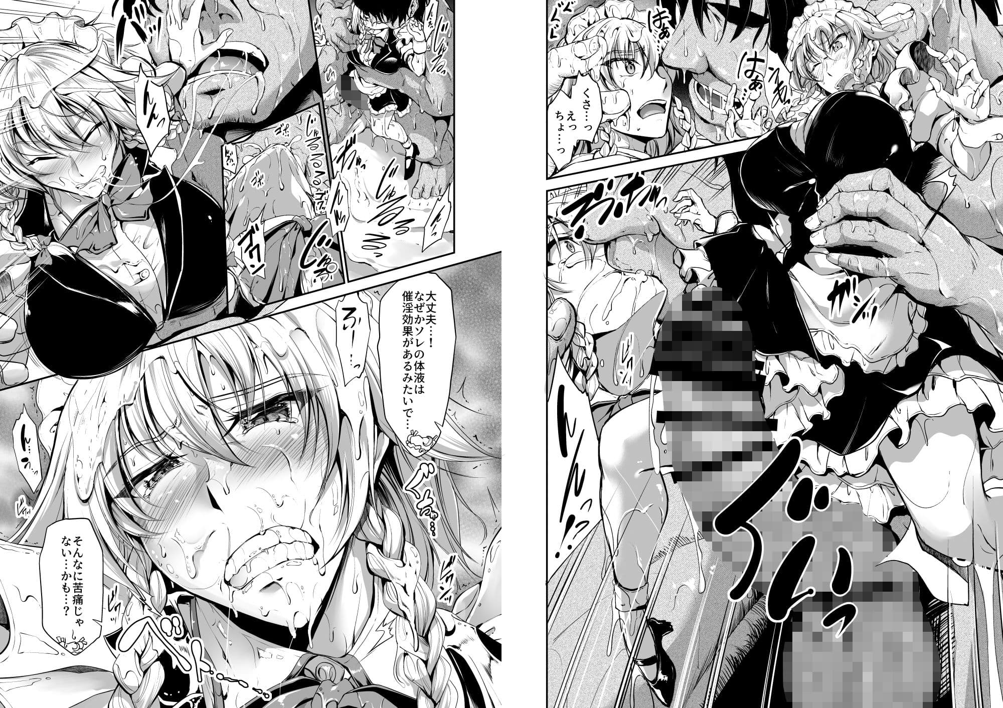 咲夜さんがぐちょぐちょのどろどろにされる話 サンプル 2