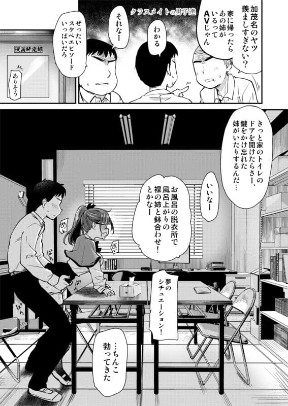 友達が羨むHすぎる僕のママとお姉ちゃんは、ところかまわず僕を誘惑をしてきます。 サンプル 2