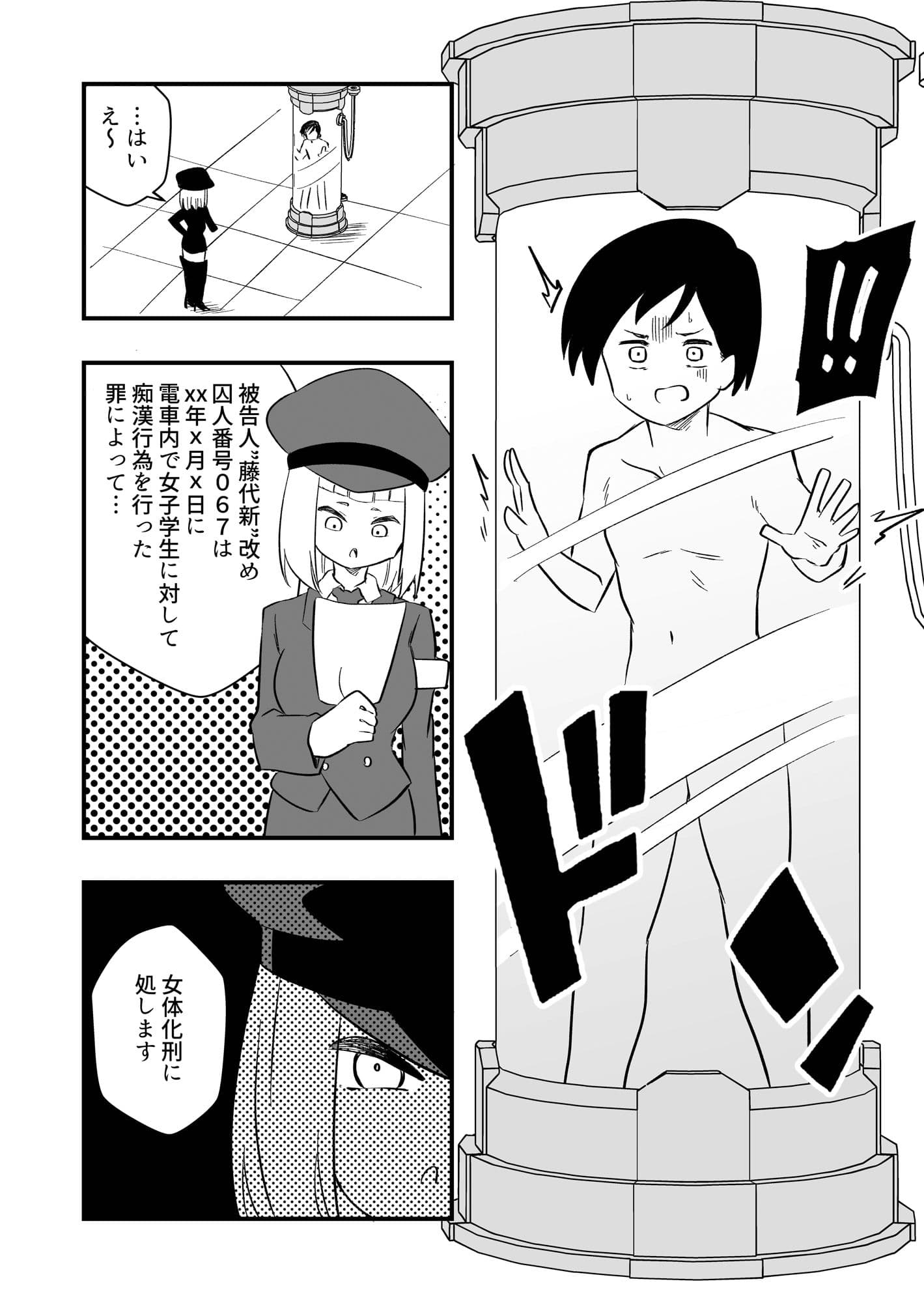 冤罪女体化刑 サンプル 2