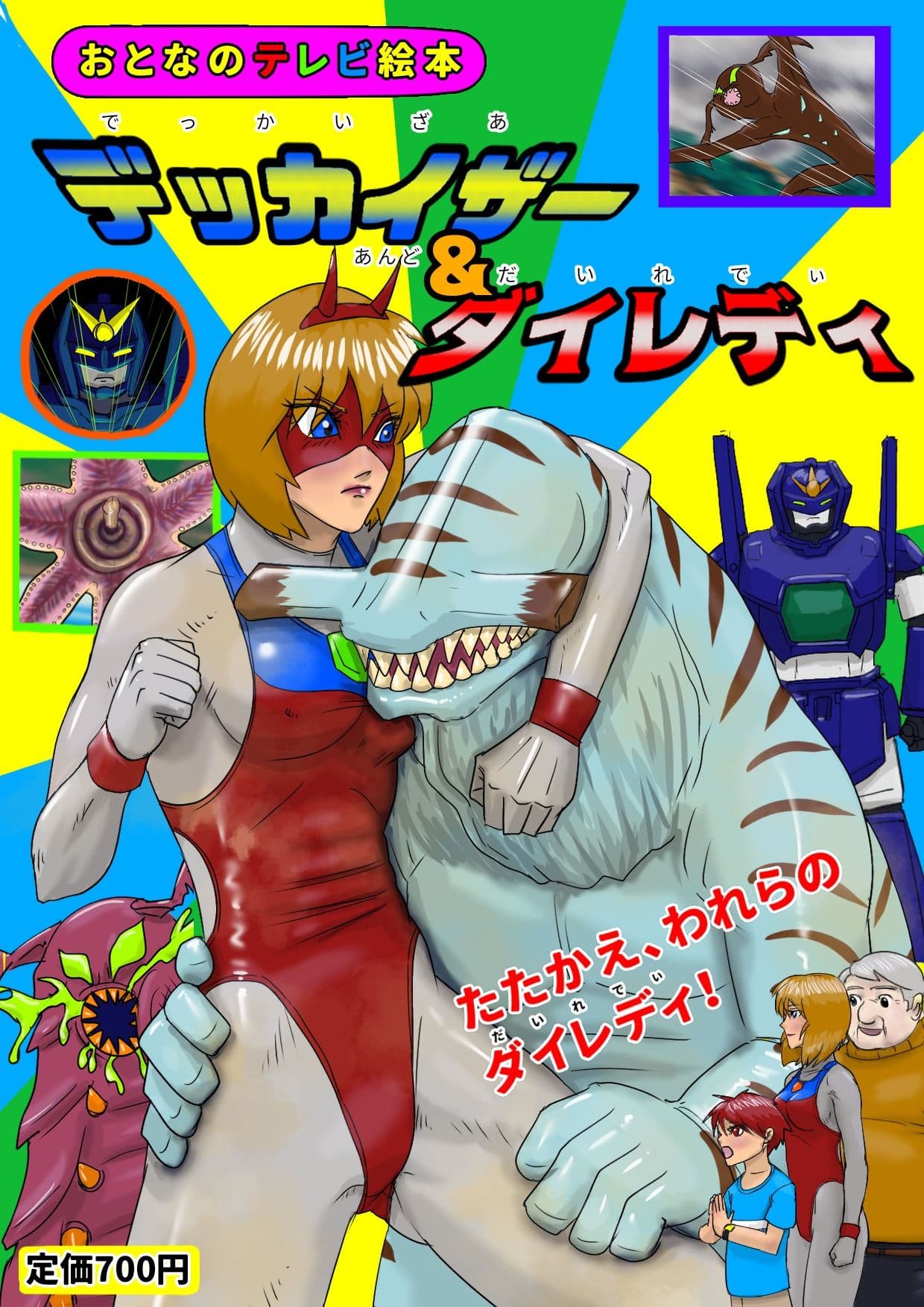 デッカイザー＆ダイレディ サンプル 1