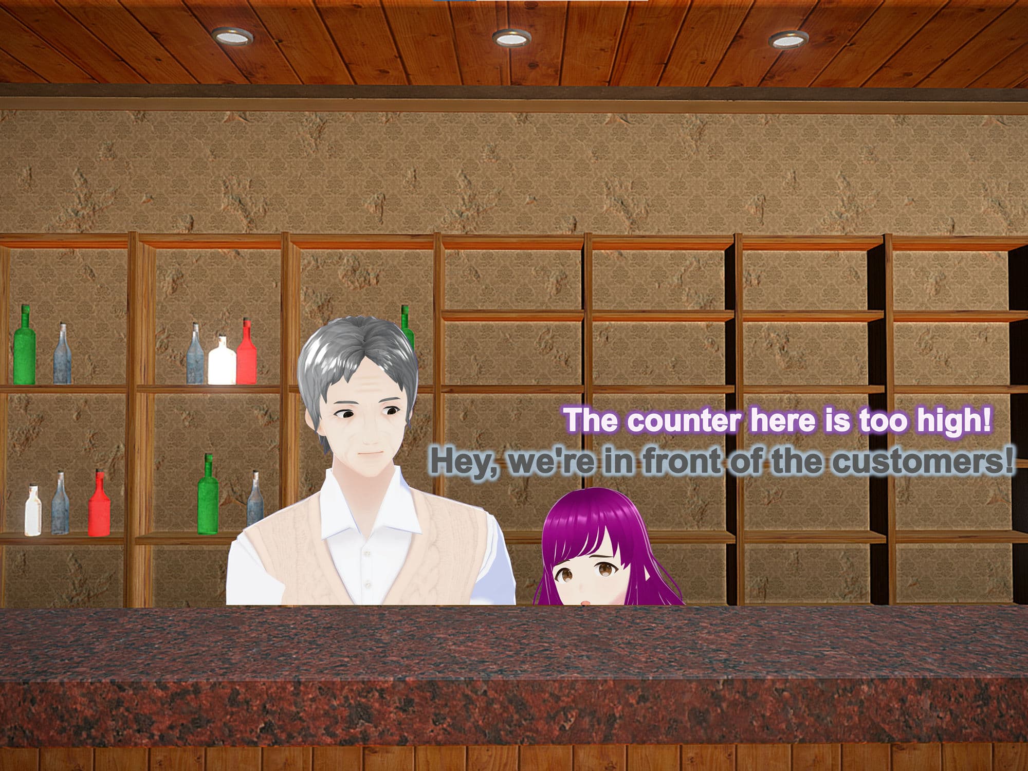 Outgrowing only girls， Overtake boys， Growth sound in the cafe サンプル 1