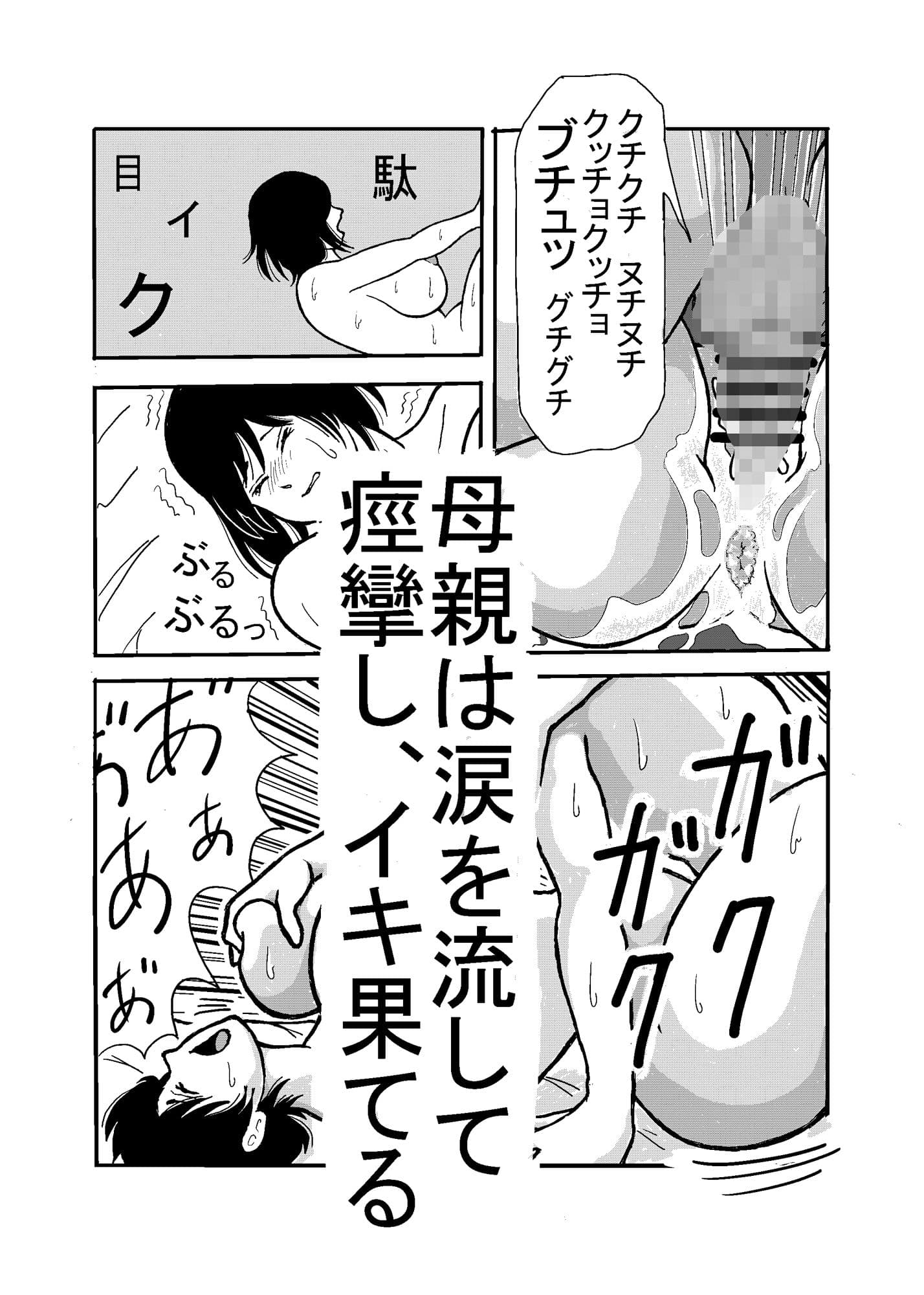 息子と二人きりで暮らすことになりました―初めての膣内射精― サンプル 5