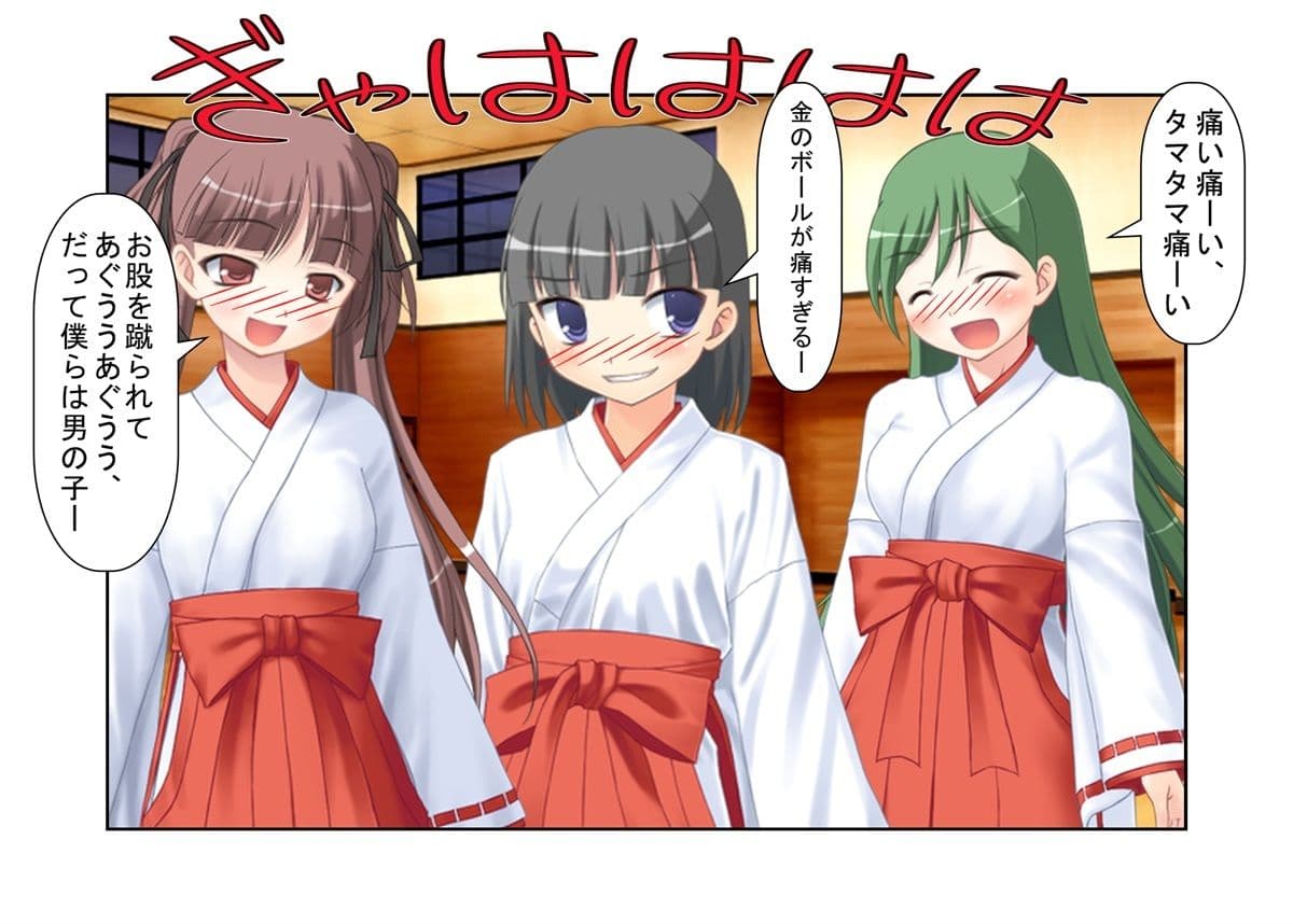 『金的空手少女2』金責め大好き空手少女の日常！ 過去の金的の復讐に来たヤンキーらを返り討ち金責め、自分より強い空手男子を集団金的で倒し、痴●を釣り出して金責めお仕置き！【キ〇タマ責め】【金的嘲笑】 サンプル 2