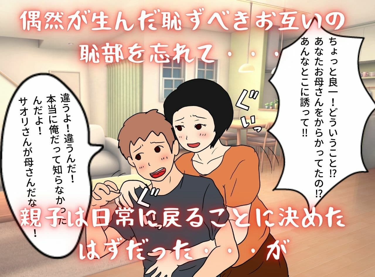 私が堕ちた母子相姦「ネットで出逢った相手は実の息子」 サンプル 4