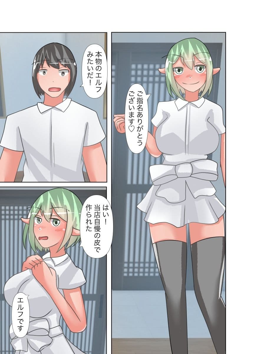 皮エルフ風俗 - エルフの皮を被ってご主人様をご奉仕する - サンプル 2