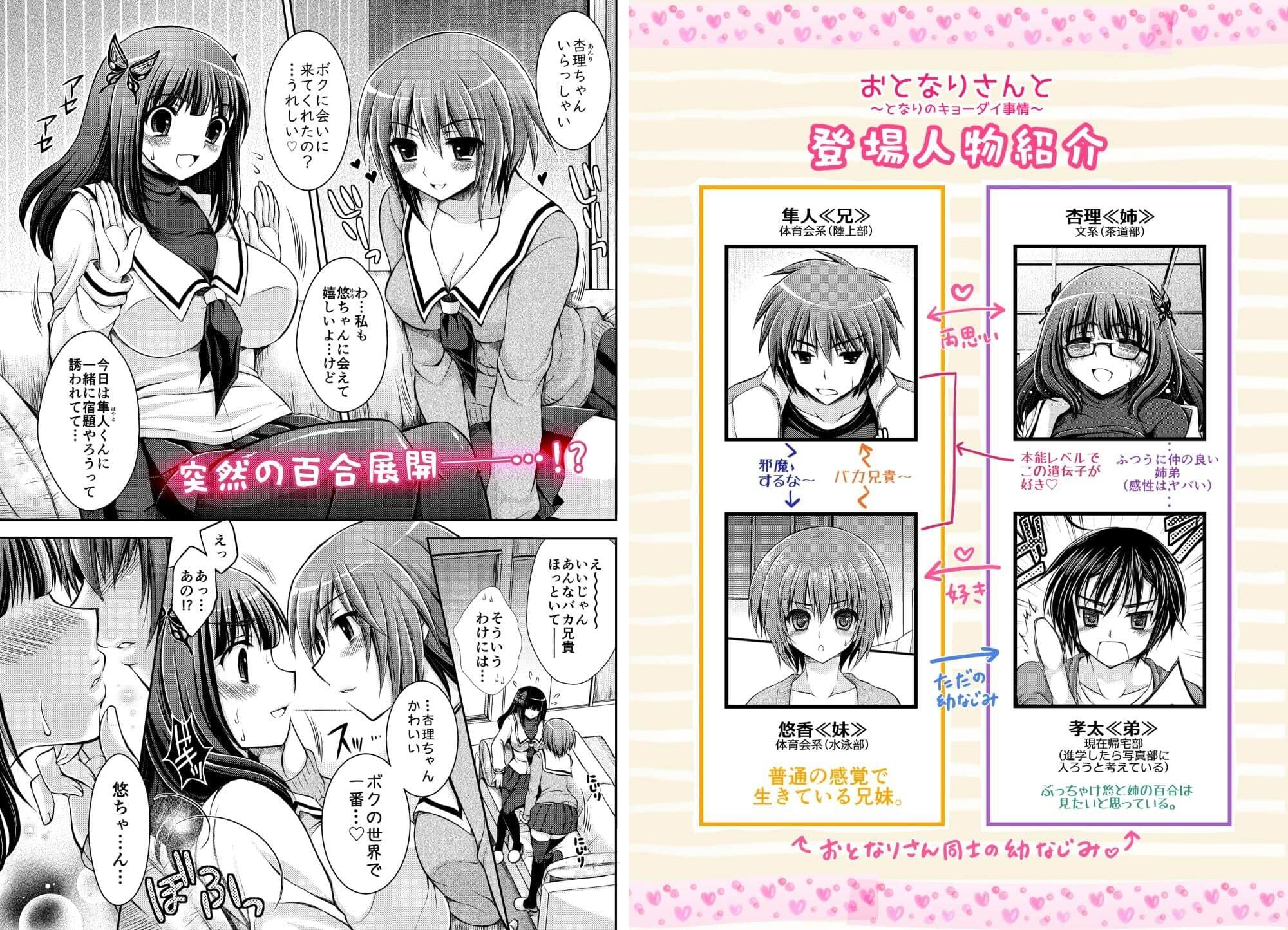 おとなりさんと〜となりのキョーダイ事情〜 サンプル 1