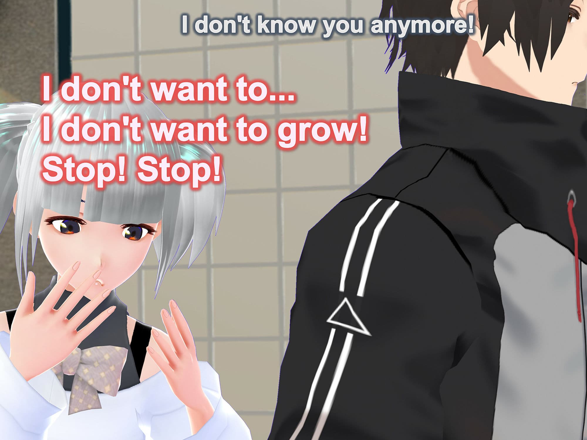 Outgrowing only girls, Overtake boys, Growth sound in video streaming サンプル 6