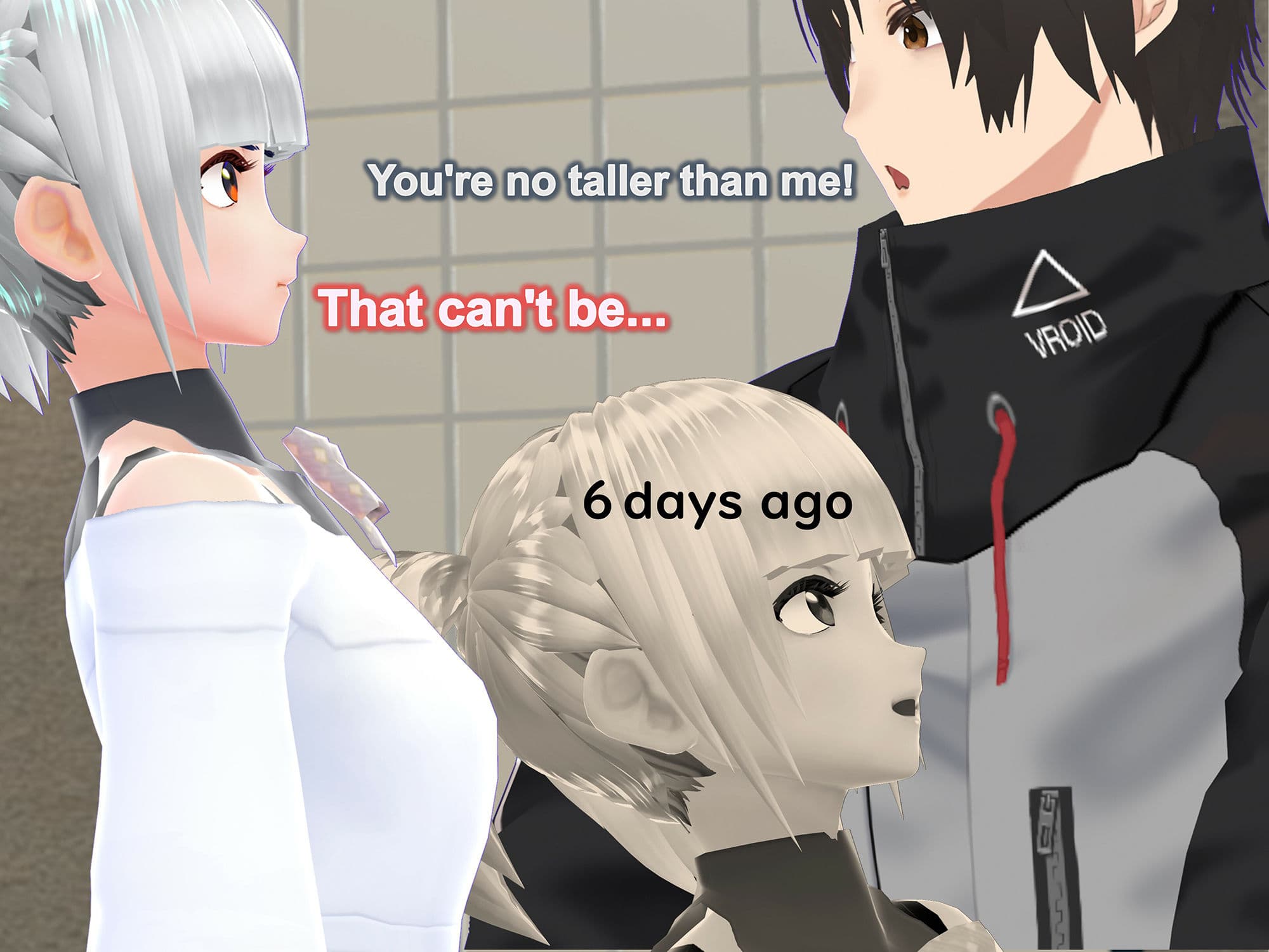 Outgrowing only girls, Overtake boys, Growth sound in video streaming サンプル 7