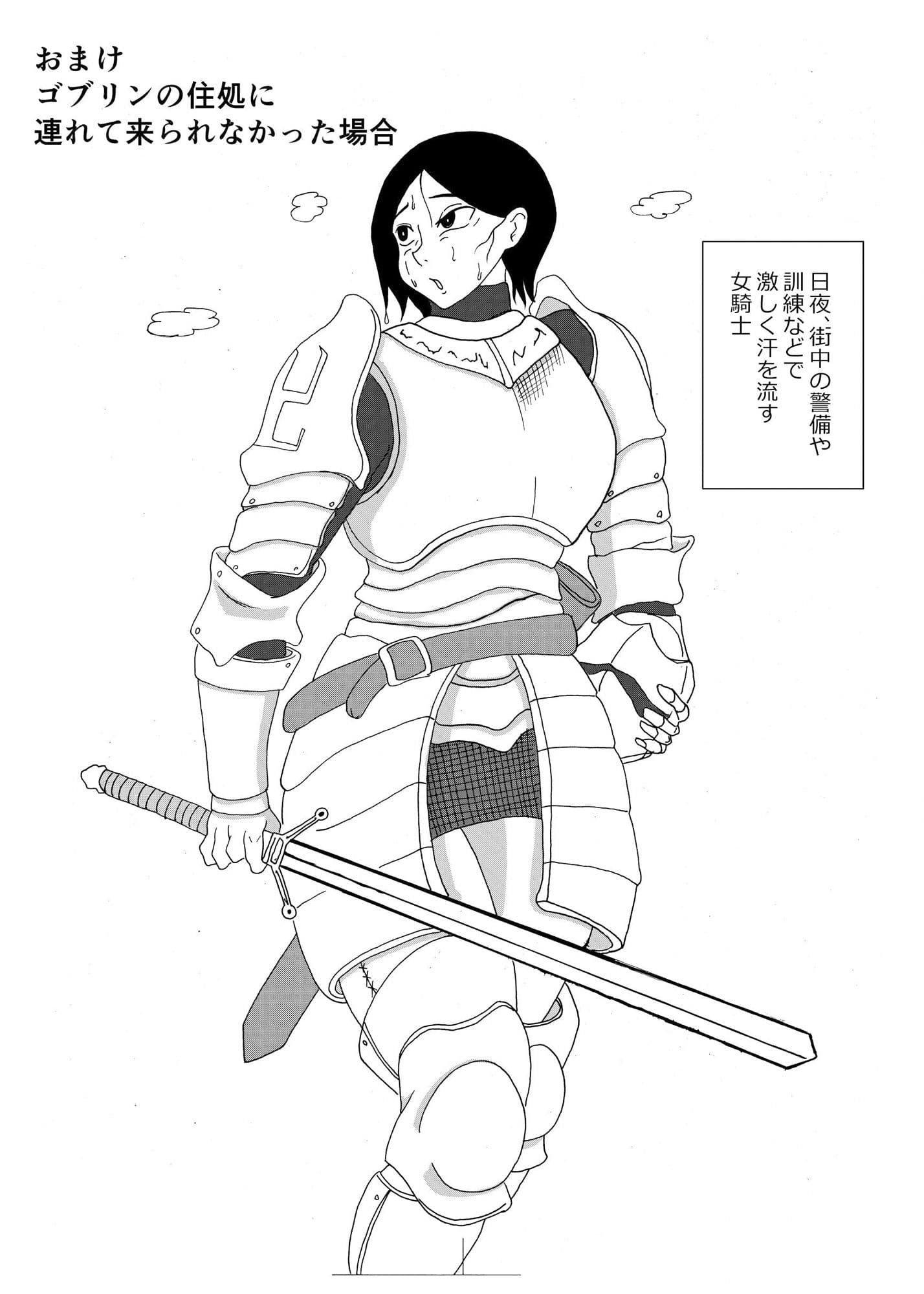 ゴブリンに催●レ〇プされる女騎士 サンプル 7