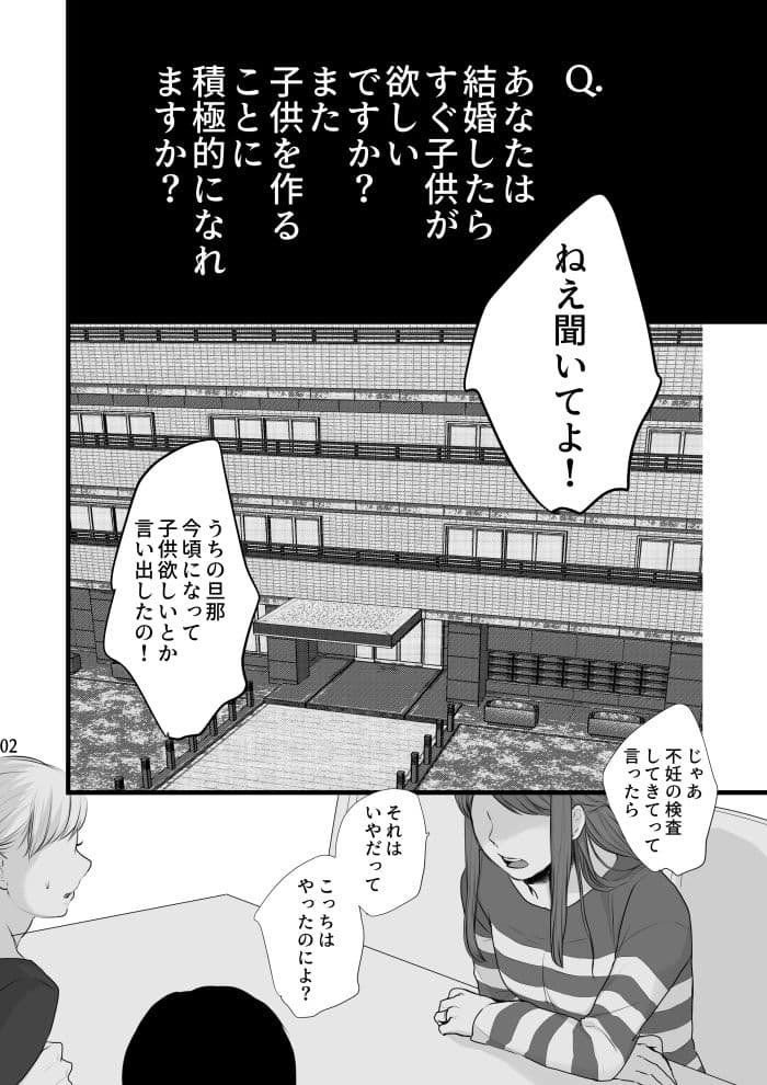 僕しか男を知らない可愛い妻が子作りエッチのためになんでもしてくれる2 サンプル 1