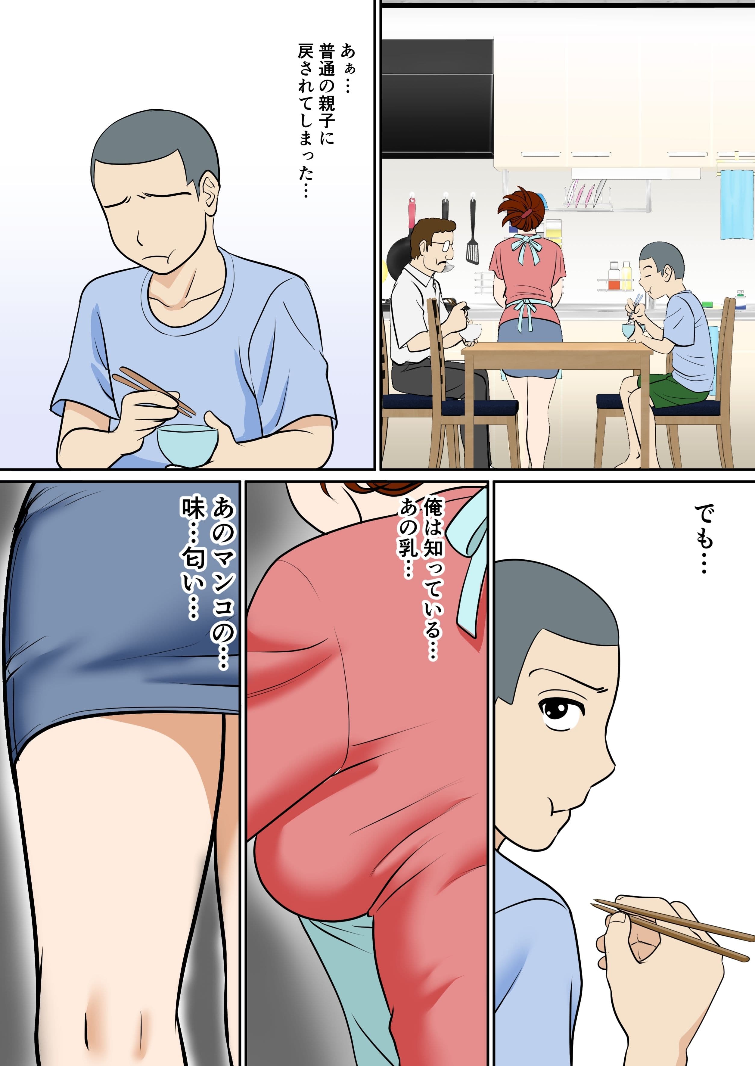 30日後にSEXする母と息子 〜1年後〜 サンプル 2