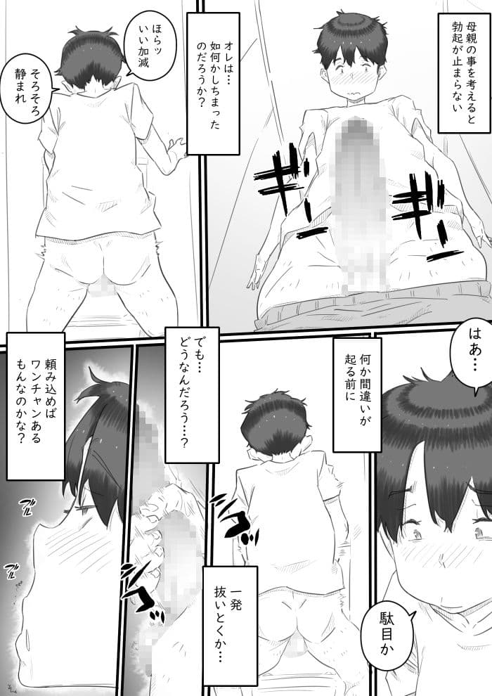 一人暮らしの息子の部屋で…‐母と息子の秘密の関係‐ サンプル 5