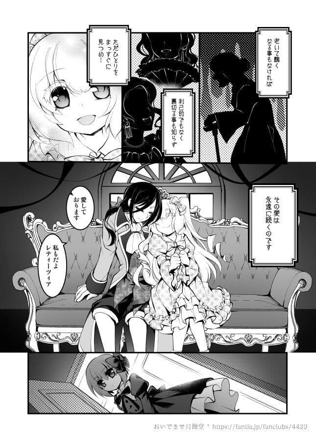 【ゴスロリ×狂愛/ヤンデレ短編】レティーツィア〜ある自律人形たちの愛のお話＋ サンプル 9