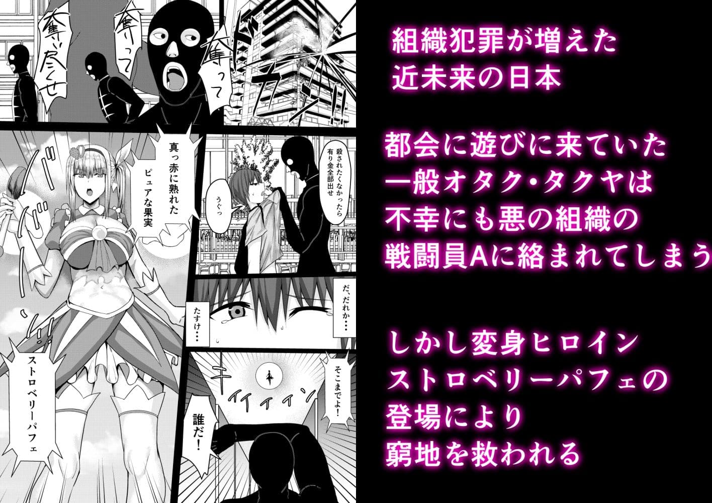 最強の変身ヒロインのオトシカタ サンプル 1