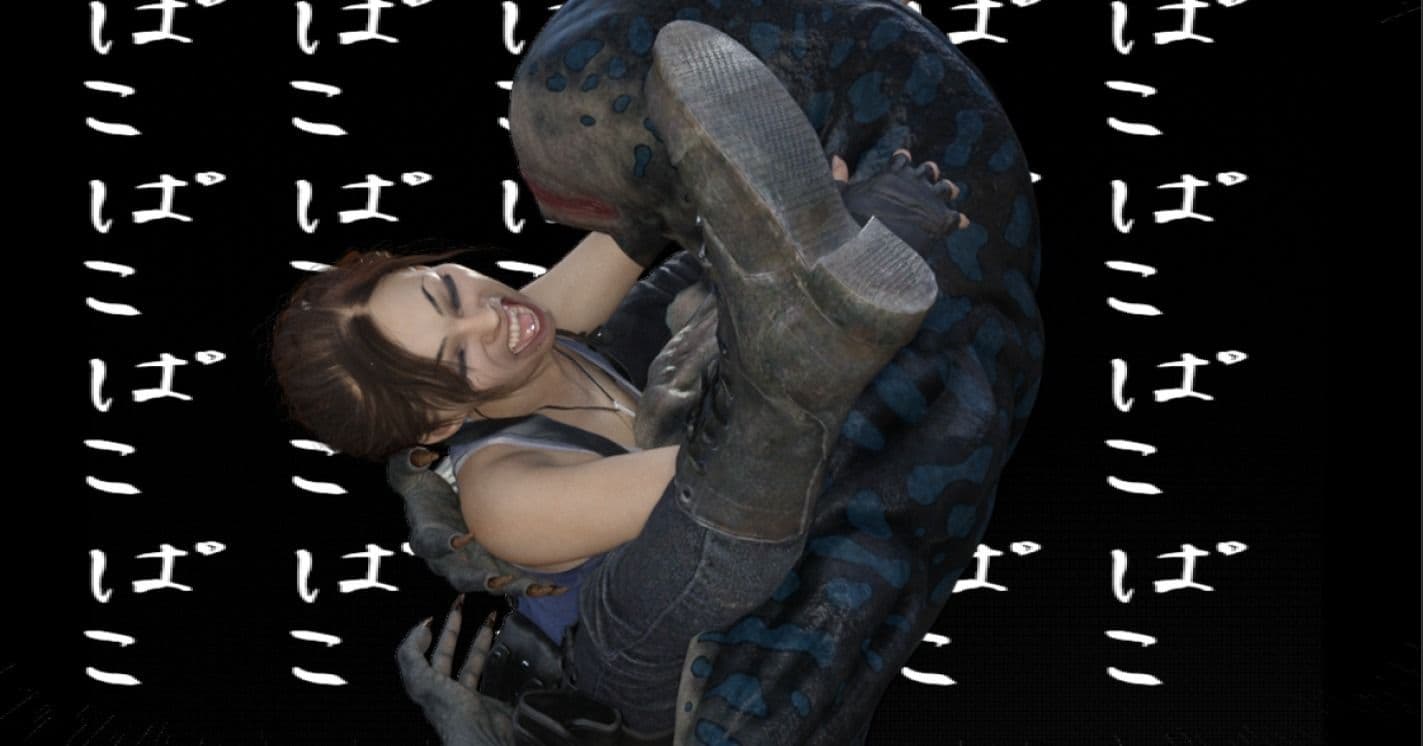 ジルがクレアでクレアがジルで。（エイダはレオン。） サンプル 4