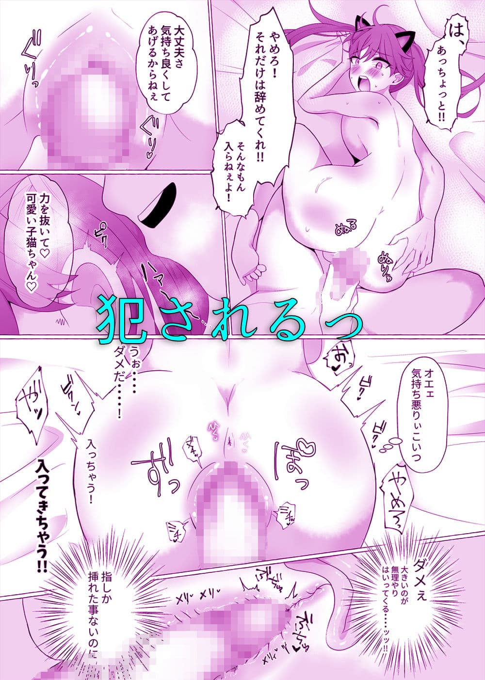 戦士の俺がメス猫娼婦になんか絶対ならない！ サンプル 6