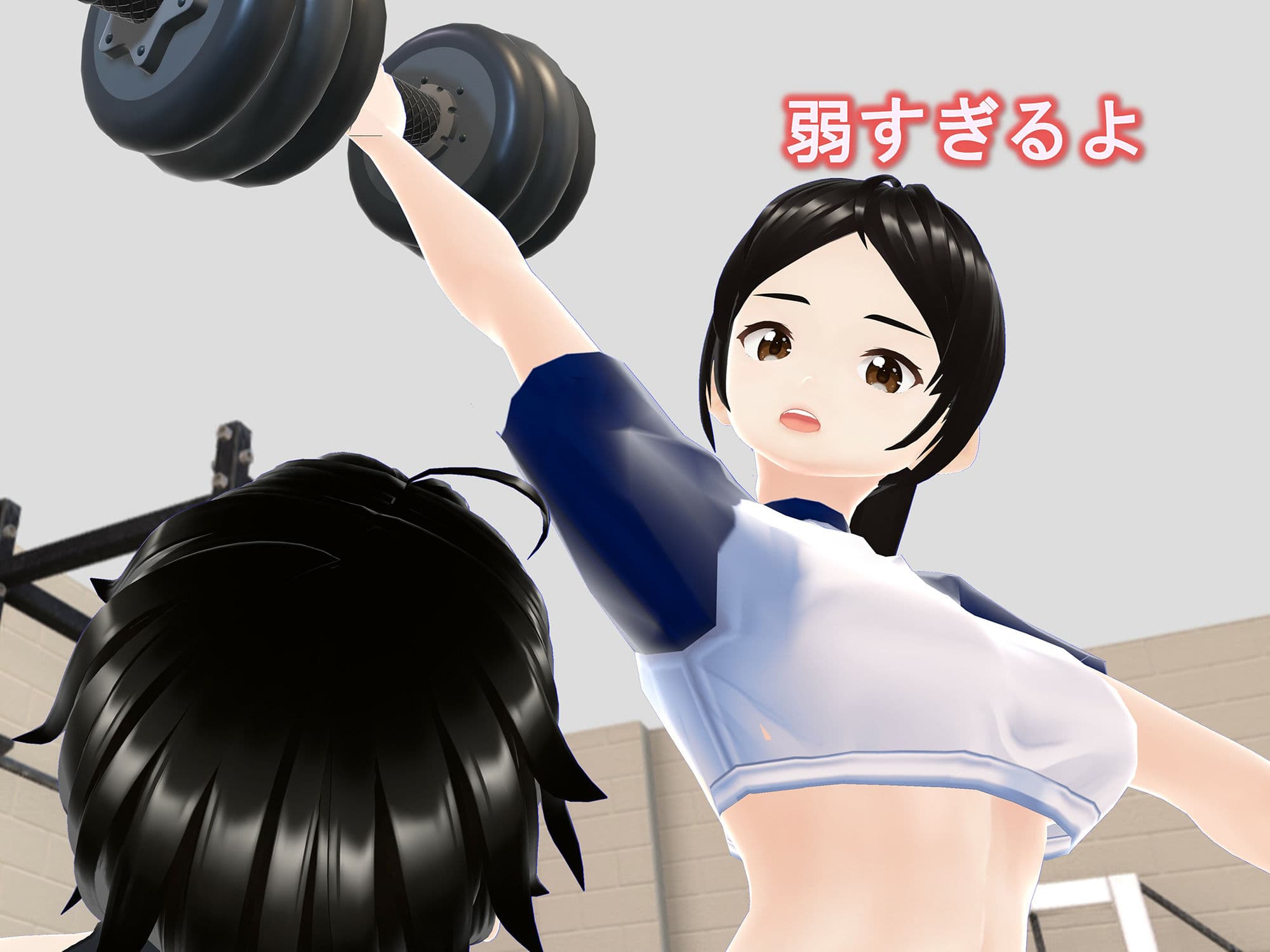 女子だけ成長 男子を追い抜く 成長音〜ジム編〜 サンプル 9