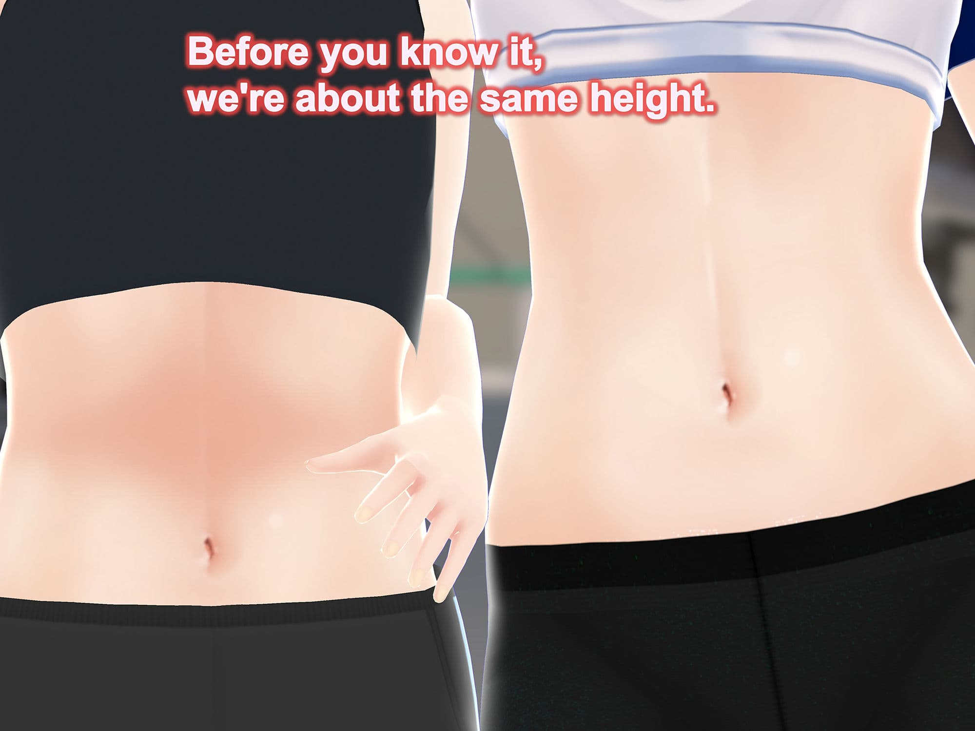 Outgrowing only girls， Overtake boys， Growth sound in the gym サンプル 4