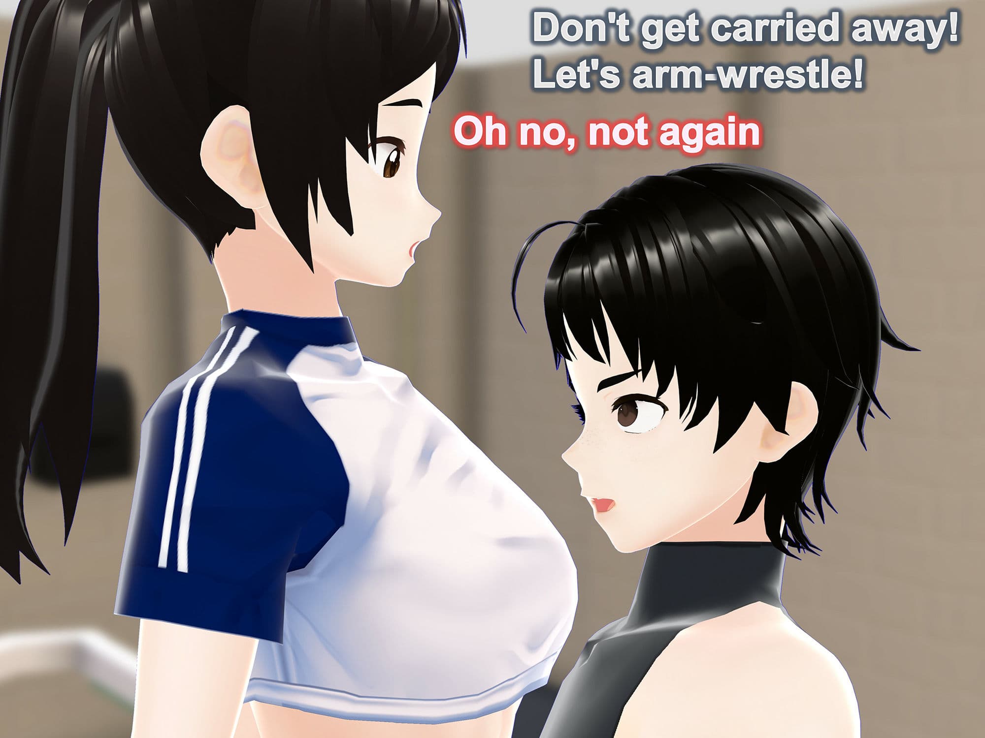 Outgrowing only girls， Overtake boys， Growth sound in the gym サンプル 7