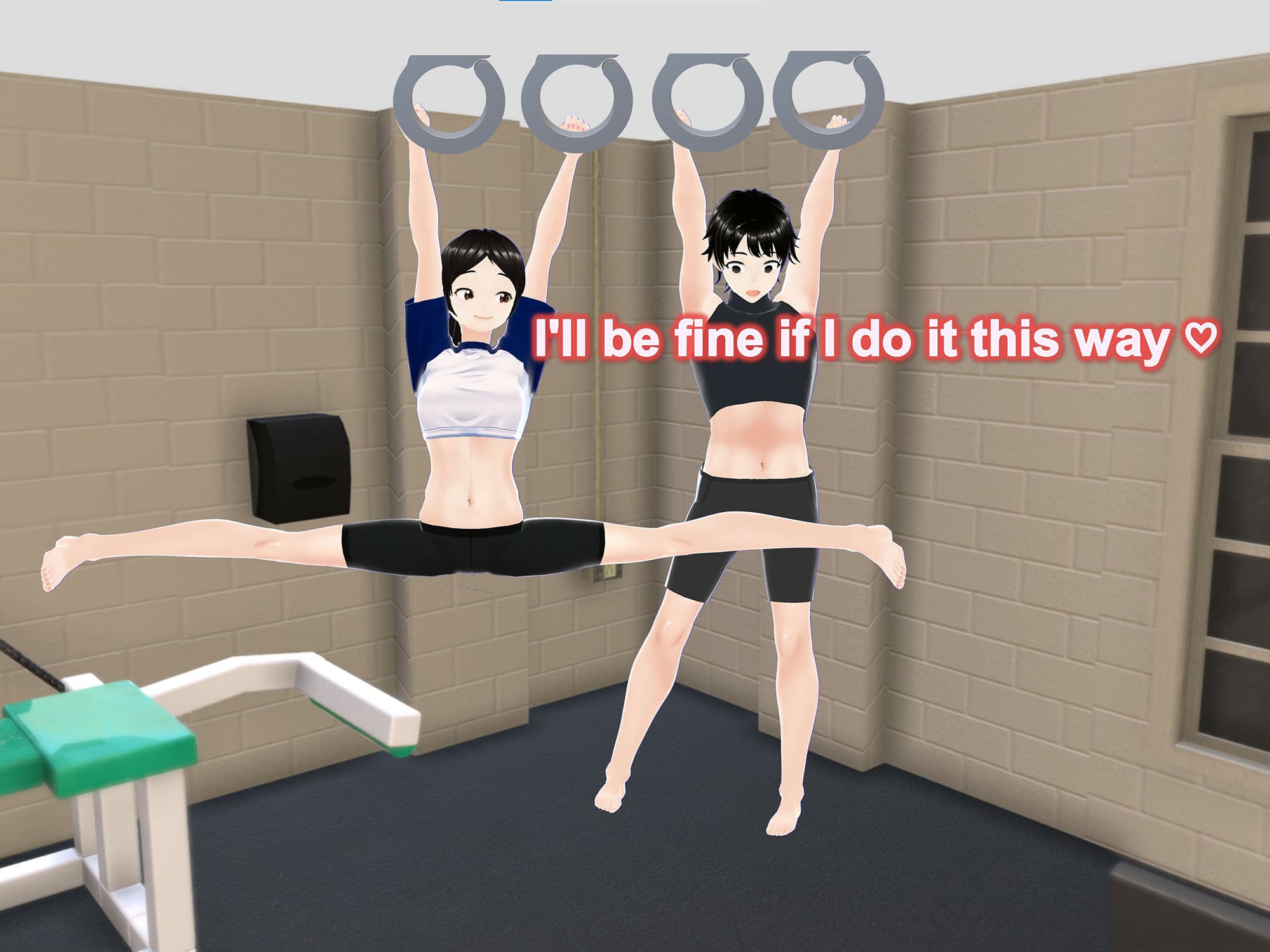 Outgrowing only girls， Overtake boys， Growth sound in the gym サンプル 8