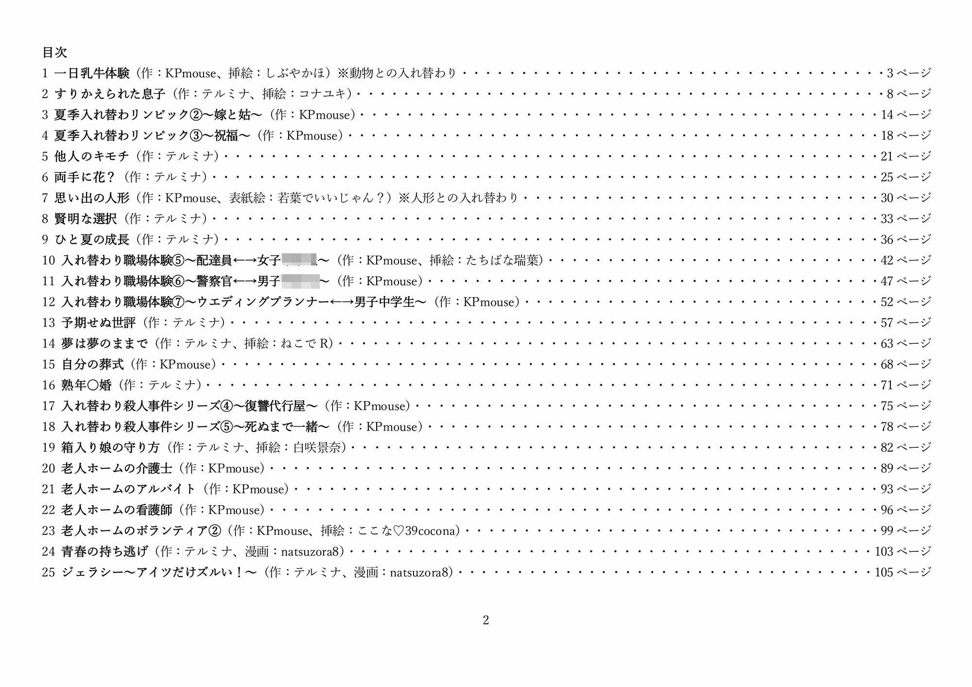 本当は怖い入れ替わり3〜オール戻らないエンド〜 サンプル 1