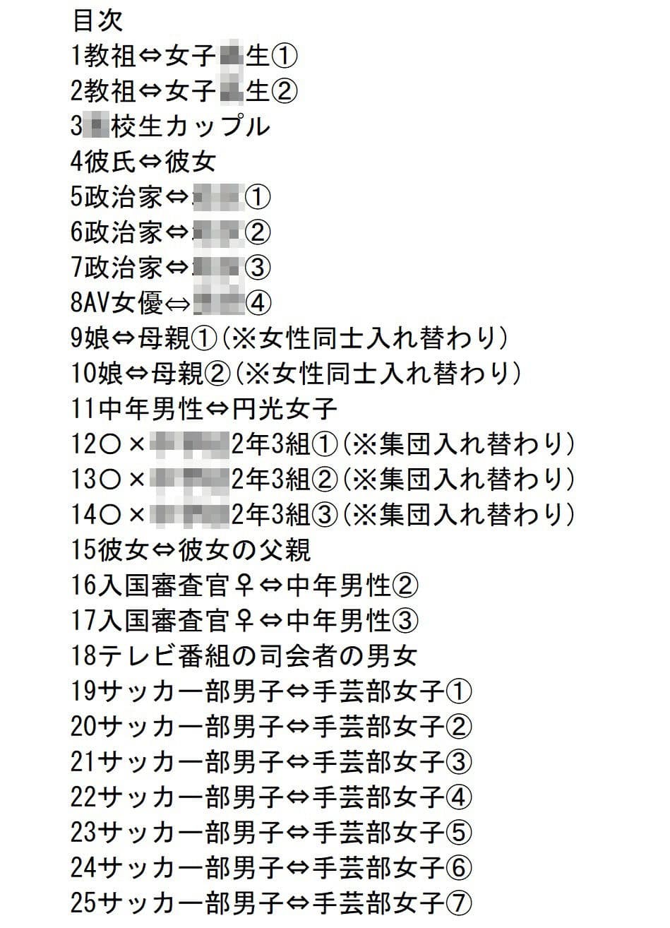 入れ替わりテロ事件から一年後4 サンプル 1