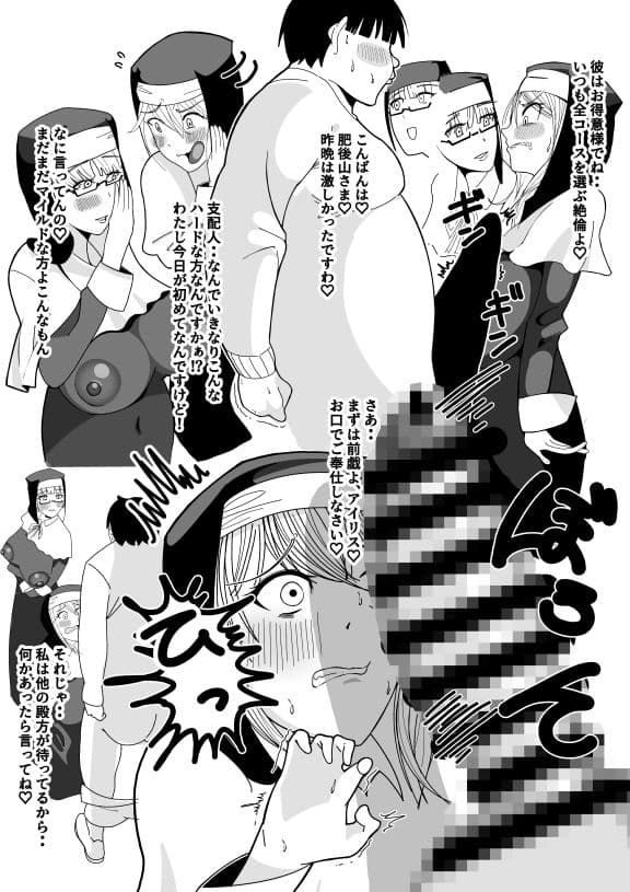 えちえち クソデカ 爆乳ボインなサキュバスシスターさん サンプル 2