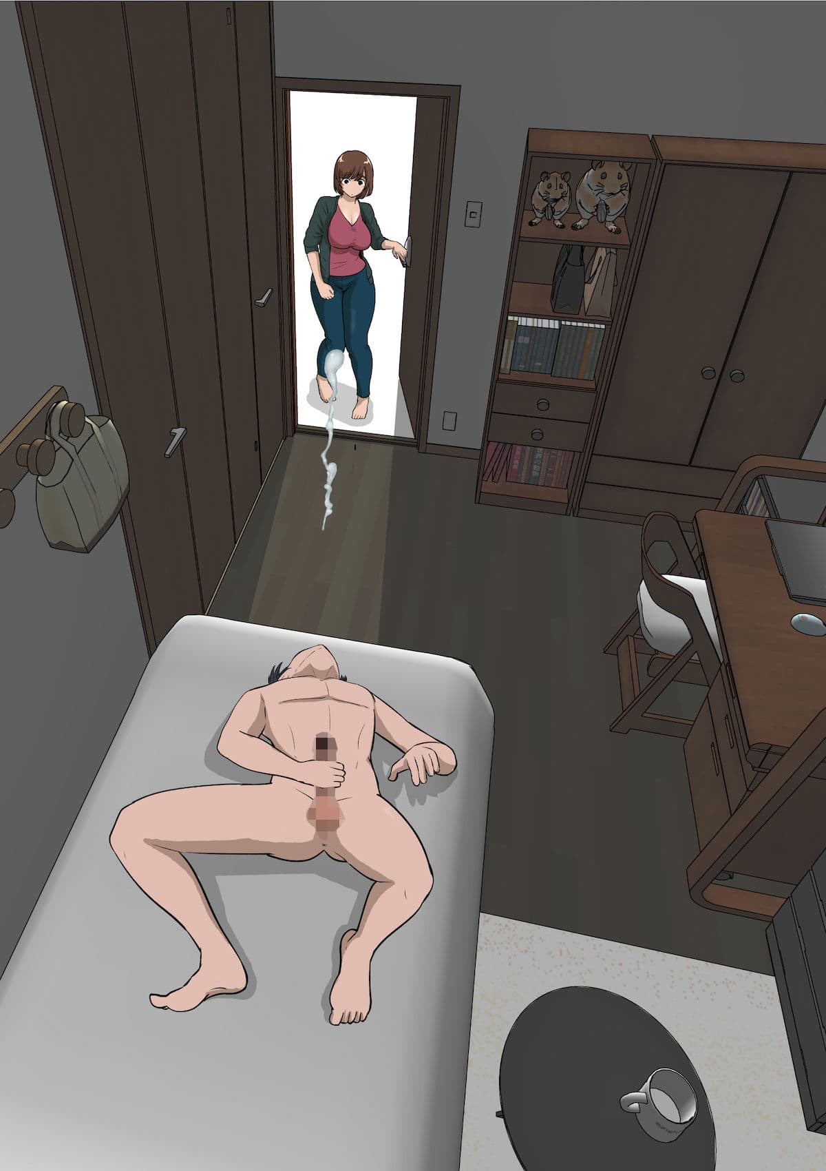 同級生にエロい目で見られているうちの母さんとらぶらぶエッチしてみた サンプル 8