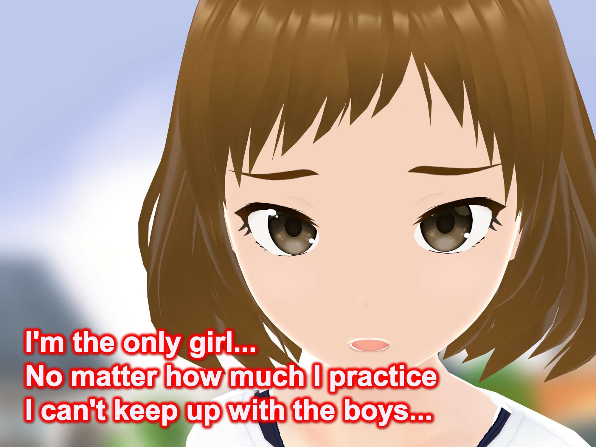Outgrowing only girls， Overtake boys， Growth sound in the soccer サンプル 2
