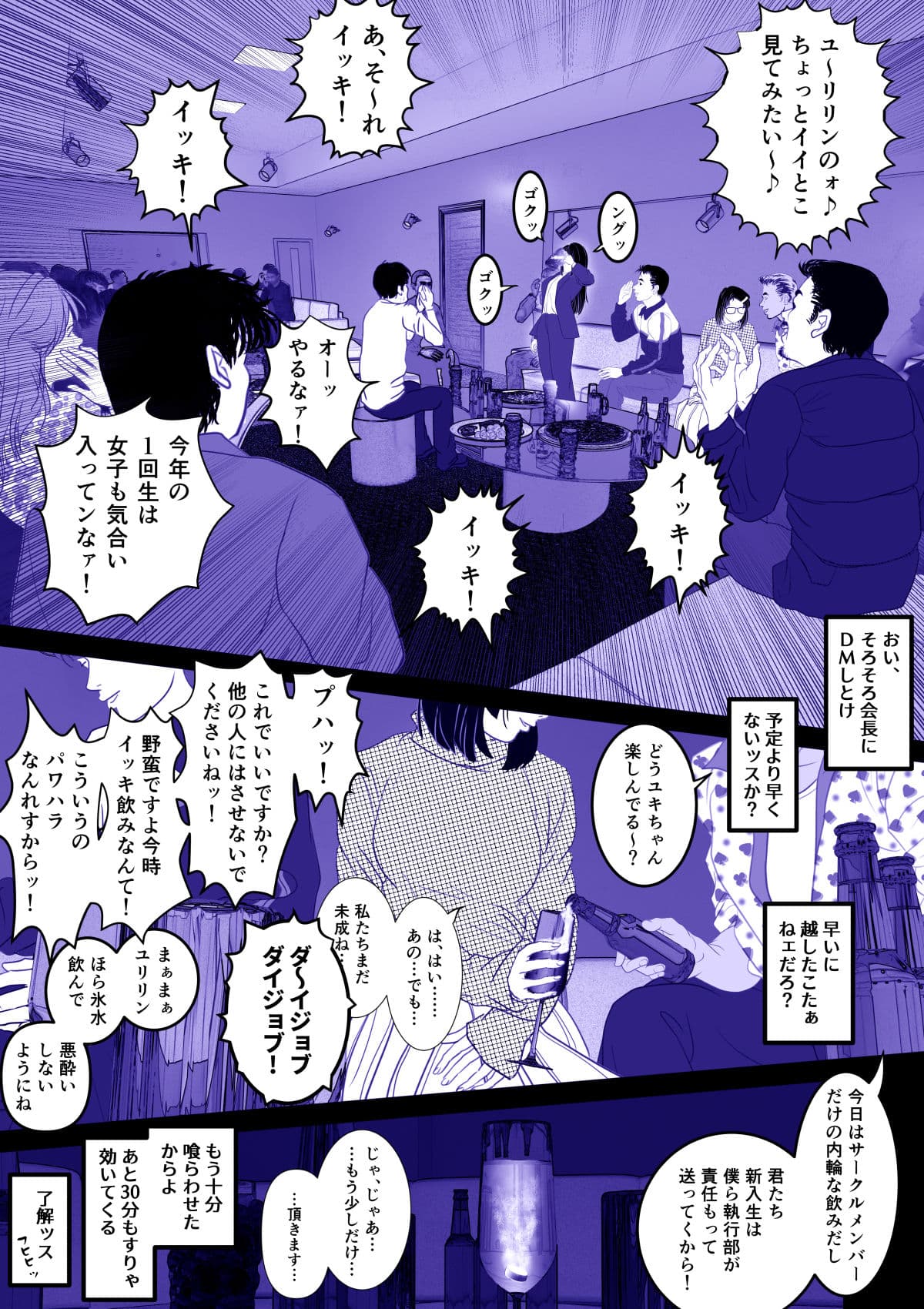 実録ヤリサー全盛時代 〜都内名門大学サークル新歓極秘二次会〜 サンプル 5