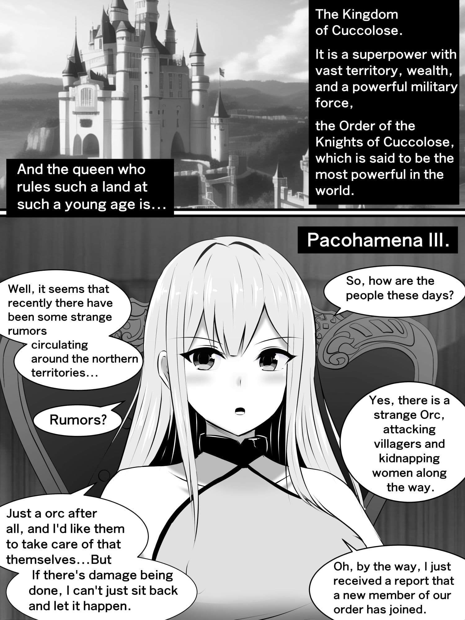 クッコローセ女騎士団VS謎の種付けオークおじさん!(JP/EN) サンプル 6