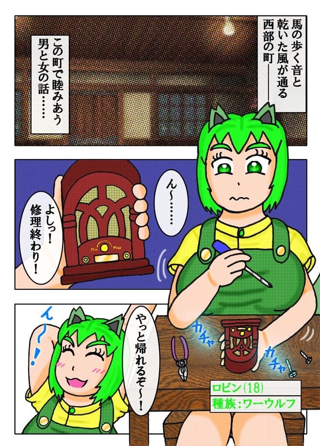 西部の夜の宴IV サンプル 1