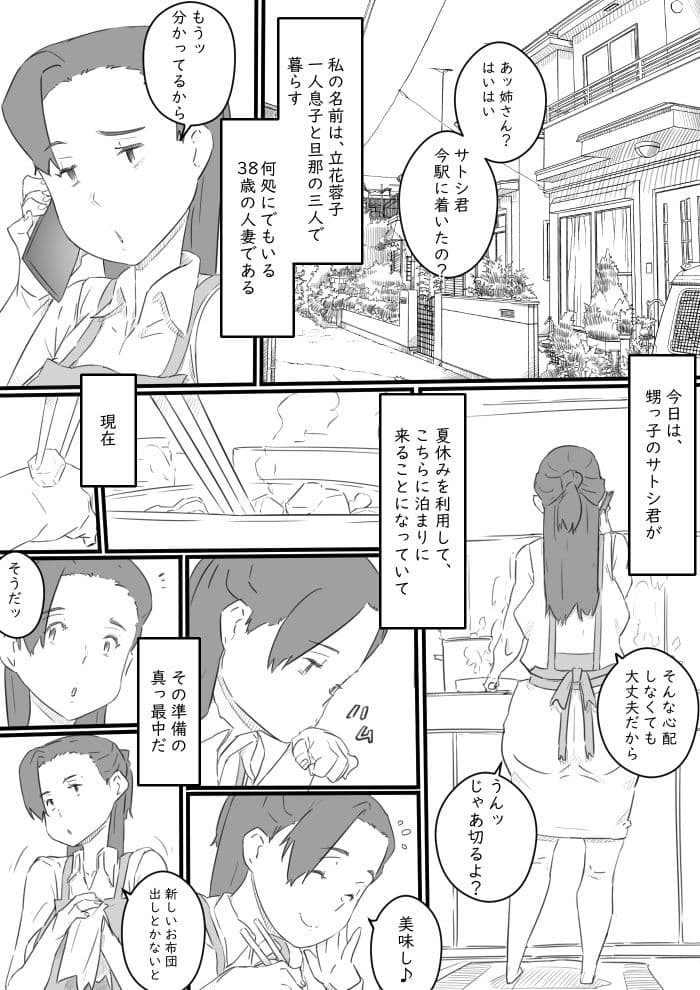 引き籠りの甥っ子と三人の人妻‐ひと夏の想い出…‐ サンプル 2